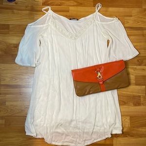 NAiF Off-White Sun Dress, Sz. L